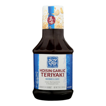 Soy Vay Hoisin Garlic Marinade And Sauce - Case Of 6 - 22 Fl Oz. - Maras Green