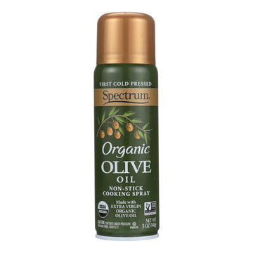 Spectrum Naturals Organic Extra Virgin Olive Spray Oil - Case Of 6 - 5 Fl Oz. - Maras Green