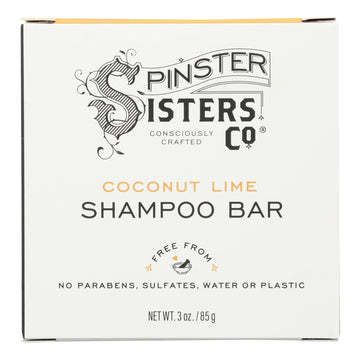 Spinster Sisters Company - Shampoo Bar Coconut Lime - 1 Each - 3 Ounces - Maras Green