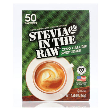 Stevia In The Raw Sweetener - Packets - Case Of 12 - 50 Count - Maras Green