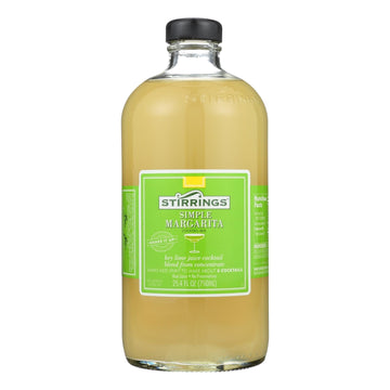Stirrings Cocktail Mixer - Margarita - Case Of 6 - 750 Ml - Maras Green