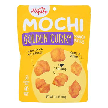 Sun Tropics® Tokyo Curry Mochi Rice Bites Tokyo Curry - Case Of 12 - 3.50 Oz - Maras Green