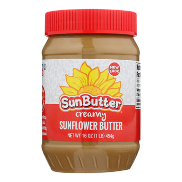 Sunbutter Sunbutter - Creamy - Case Of 6 - 16 Oz - Maras Green