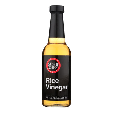 Sushi Chef Vinegar - Rice Bottle - Case Of 6 - 10 Fl Oz - Maras Green