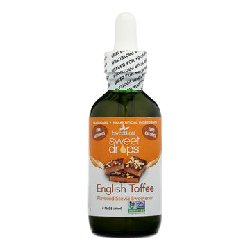 Sweet Leaf Sweet Drops Sweetener English Toffee - 2 Fl Oz - Maras Green