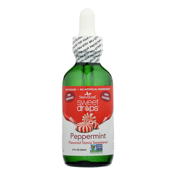 Sweet Leaf Sweet Drops Sweetener Peppermint - 2 Fl Oz - Maras Green