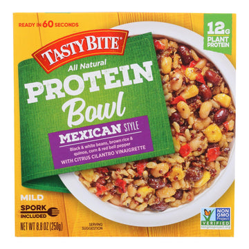 Tasty Bite - Bowl Protein Mexican Style - Case Of 6 - 8.8 Oz - Maras Green