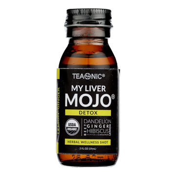 Teaonic - Tea My Liver Mojo - Case Of 6 - 2 Fz - Maras Green