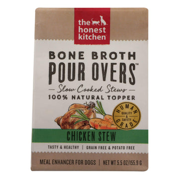 The Honest Kitchen - Dog Fd Por Ovr Ckn Stew - Case Of 12 - 5.5 Oz - Maras Green