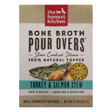 The Honest Kitchen - Dog Fd Por Ovr Trk Slm St - Case Of 12 - 5.5 Oz - Maras Green