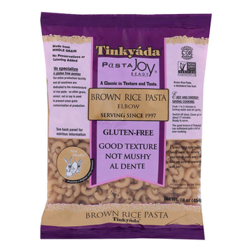 Tinkyada Brown Rice Elbows - Case Of 12 - 16 Oz - Maras Green