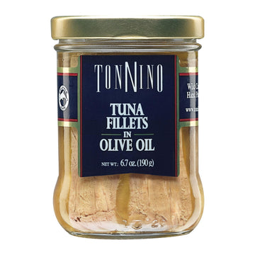 Tonnino Tuna Fillets - Olive Oil - Case Of 6 - 6.7 Oz. - Maras Green