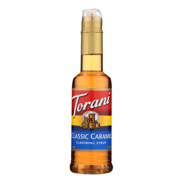 Torani - Coffee Syrup - Caramel - Case Of 4 - 12.7 Fl Oz. - Maras Green