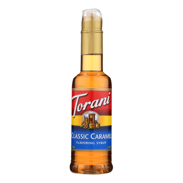 Torani - Coffee Syrup - Caramel - Case Of 4 - 12.7 Fl Oz. - Maras Green