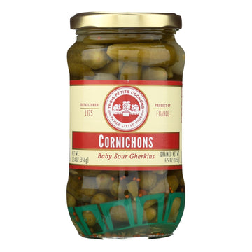 Trois Petits Cochons - Cornichons - Case Of 12 - 12.4 Ounces - Maras Green