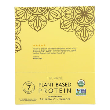 Truvani - Protein Powder Ban Cinnamon - 1 Each - 10/1.09z - Maras Green