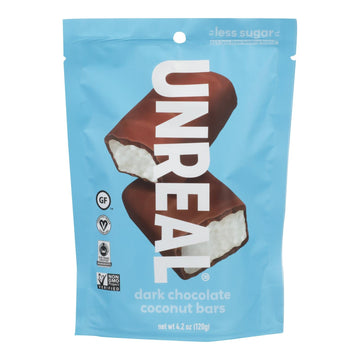 Unreal - Dark Chocolate Coconut - Case Of 6 - 4.2 Oz - Maras Green