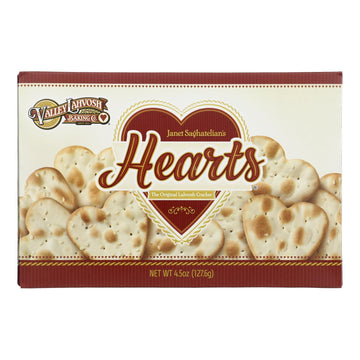 Valley Lahvosh - Hearts Original - Case Of 12 - 4.5 Oz - Maras Green