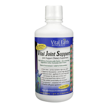 Vital Earth Minerals - Vital Joint Support - 1 Each - 32 Oz - Maras Green