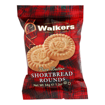 Walkers Shortbread Cookies - Case Of 22 - 1.2 Oz - Maras Green