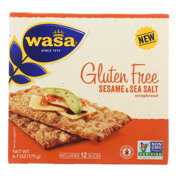 Wasa Crispbread Crispbread - Case Of 10 - 6.1 Oz - Maras Green