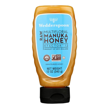 Wedderspoon - Honey Manuka Kfactor - Case Of 6 - 12 Oz - Maras Green