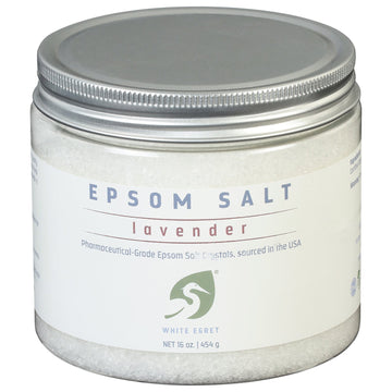 White Egret - Epsom Salt Lavender - 1 Each - 16 Oz - Maras Green