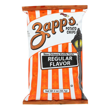 Zapps Potato Chips Chips - Regular 2 Oz - Case Of 25 - 2 Oz - Maras Green
