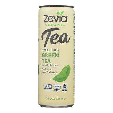 Zevia Sweetened Green Tea - Case Of 12 - 12 Fz - Maras Green