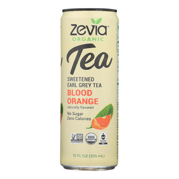 Zevia - Tea Erl Gry Bld Orange - Case Of 12 - 12 Fz - Maras Green