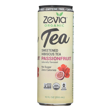 Zevia - Tea Hibscs Pssnfrt Cf - Case Of 12 - 12 Fz - Maras Green